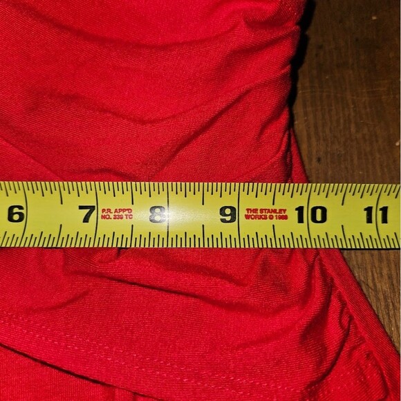 Venus Women’s S Red Sleeveless Bodycon Dress – Sexy Cocktail / Night-Out - Picture 6 of 8